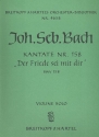 Der Friede sei mit dir Kantate Nr.158 BWV158 Violine solo