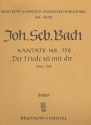 Der Friede sei mit dir Kantate Nr.158 BWV158 Violoncello / Kontrabass