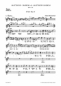 Matthus-Passion BWV244 fr soli, Chor und Orchester Chorstimme Tenor 1/2