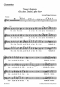 DU ABER, DANIEL, GEHE HIN TRAUER- KANTATE FUER SB SOLI, SATB CHOR UND ORCHESTER        CHORPARTITUR (DT)