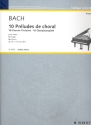 10 Preludes de chorals d'orgue pour piano