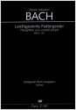 Leichtgesinnte Flattergeister bwv 181 Kantate zum Sonntag Sexagesimae Partitur (dt/en)