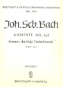 Komm du se Todesstunde Kantate Nr.161 BWV161 Violine 1