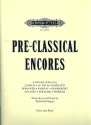 Pre-classical Encores for clarinet, piano and cello or bassoon continuo Score and 2 Parts