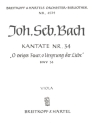 O ewiges Feuer o Ursprung der Liebe Kantate Nr.34 BWV34 Viola