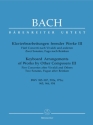 Klavierbearbeitungen fremder Werke Band 3 5 Concerti nach Vivaldi und anderen, 2 Sonaten, Fuga nach Reinken