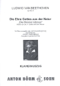 Die Ehre Gottes aus der Natur op.48,4 fr gem Chor a cappella (Orchester ad lib) Klavierauszug