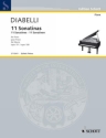 11 Sonatinen op.151 / op.168 pour piano