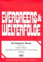 Arrividerci Roma: Einzelausgabe Gesang und Klavier / Gitarre (dt/it)