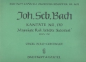 Vergngte Ruh beliebte Seelenlust Kantate Nr.170 BWV170 Orgel solo