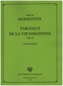 TABLEUX DE LA VIE ENFANTINE OP.9 FUER KLAVIER 22 KLEINE STUECKE