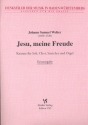 Jesu meine Freude fr Soli, gem Chor, Streicher und Orgel Partitur