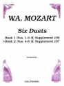 6 Duets vol.1 (nos.4-6) for 2 flutes parts