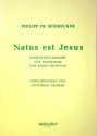 Natus est Jesus geistliches Konzert fr Singstimme und Bc