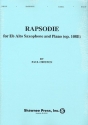 Rapsodie op.108b for alto saxophone and piano