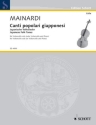 Mainardi, Enrico: Canti popolari giapponesi fr Violoncello und Klavier