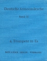Deutsche Armeemrsche Band 2 fr Blasorchester Trompete 4 in Es