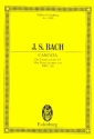 Der Friede sei mit dir - Kantate Nr.158 BWV158 fr Soli, Chor und Orchester Studienpartitur  (dt/en)