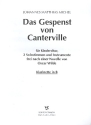 Das Gespenst von Canterville fr Kinderchor, 2 Solostimmen und Instrumente Klarinette in B