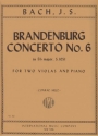 Brandenburg concert Bb major BWV1051 for 2 violas and piano HELD, CONRAD, ED.