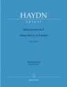 Missa brevis F-Dur Hob.XXII:1 fr Soli (SS), Chor und Orchester Klavierauszug