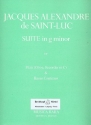 Suite g minor for flute (ob, recorder in c) and bc