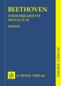 Streichquartette op.59, op.74 und op.95  Studienpartitur