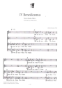 Benedicamus from Gloria Patri for mixed chorus chorus score