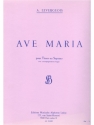 Ave Maria pour tenor (soprano) avec accompagnement d'orgue      v