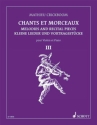 Chants et morceaux vol.3 pour violon et piano