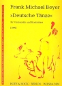 Deutsche Tnze fr Violoncello und Kontrabass Spielpartitur