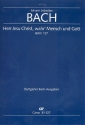 Herr Jesu Christ wahr Mensch und Gott Kantate Nr.127 BWV127 Partitur (dt/en)