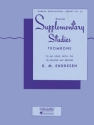 Supplementary Studies for trombone (bass clef)