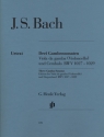 3 Sonaten BWV1027-1029 fr Viola da Gamba (Violoncello) und Cembalo