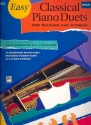 Easy classical Piano Duets vol.1 17 elementary piano duets featuring student parts in 5-finger position