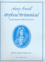 Orpheus Britannicus fr mittlere Singstimme und Klavier