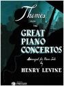 THEMES FROM THE GREAT PIANO CONCERTOS FOR PIANO SOLO LEVINE, HENRY, ARR.