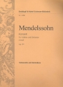 Konzert e-Moll op.64 fr Violine und Orchester Violoncello / Kontrabass