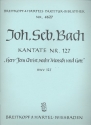 Herr Jesu Christ wahr Mensch Kantate Nr.127 BWV127 Partitur