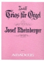 12 Trios op.189 fr Orgel