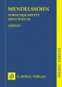 Streichquartett  f-Moll oppost.80  Studienpartitur