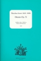 Ottetto op.71 for flute, oboe, 2 clarinets, 2 horns and 2 bassoons score and parts