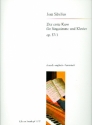 Der erste Kuss op.37,1 fr Singstimme und Klavier (en/dt/fr)