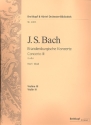 Brandenburgisches Konzert G-Dur Nr.3 BWV1048 fr Streicher Violine 3