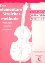 Die elementare Streichermethode Klavierbegleitung zu Violine/Viola Band 3+4