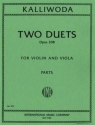 Duets op.208 for violin and viola HERMANN, ED.