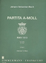 Partita a-Moll BWV1013 fr Flte solo