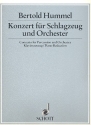 Konzert op. 70 fr Schlagzeug und Orchester Klavierauszug