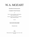 Sonate C-Dur KV263 fr 2 Violinen, 2 Trompeten, Orgel, Violoncello und Kontraba,  Cello/Ba