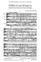 Frhlich wir nun all fangen an fr SATB Chor, Oboe und Orgel Partitur